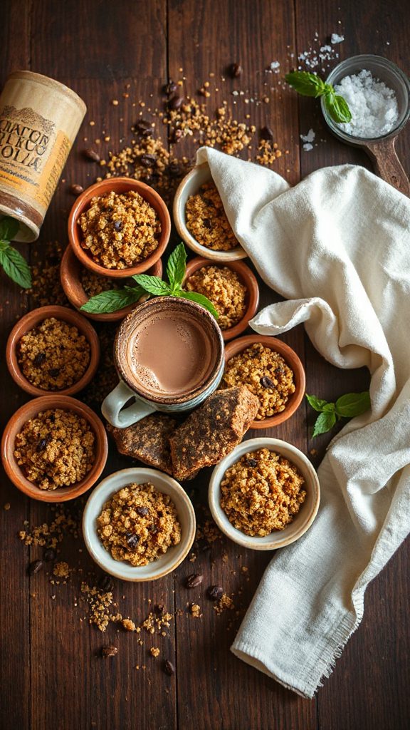 quinoa dessert with tequila