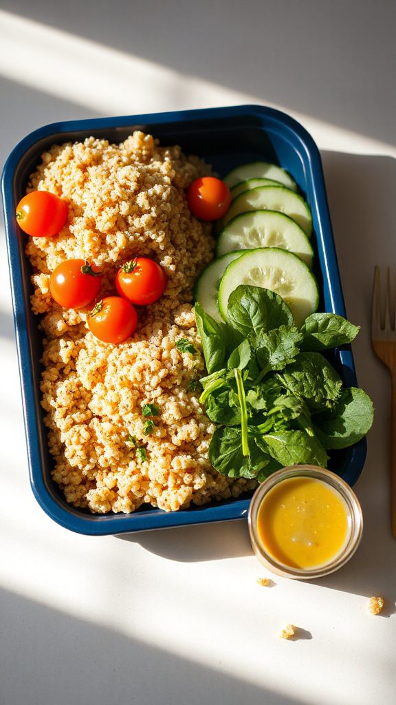 quinoa salad for lunch