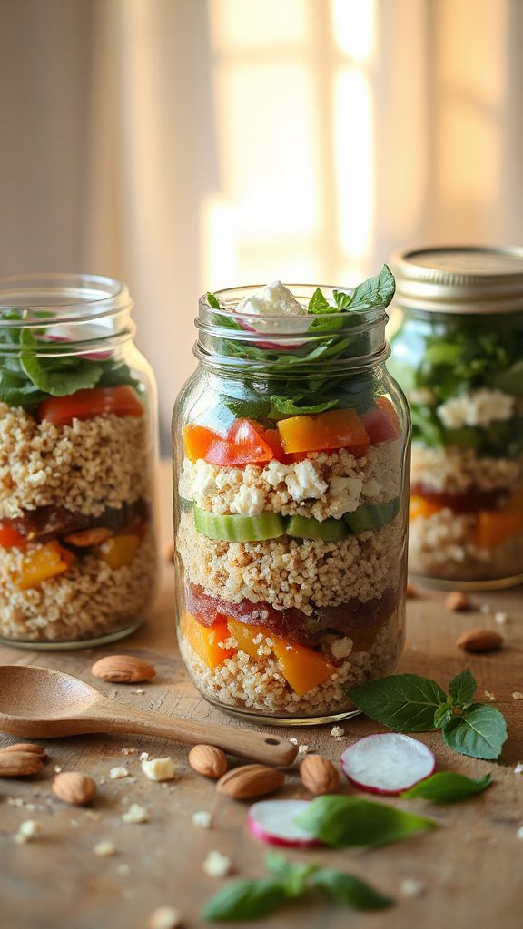 quinoa salad meal prep
