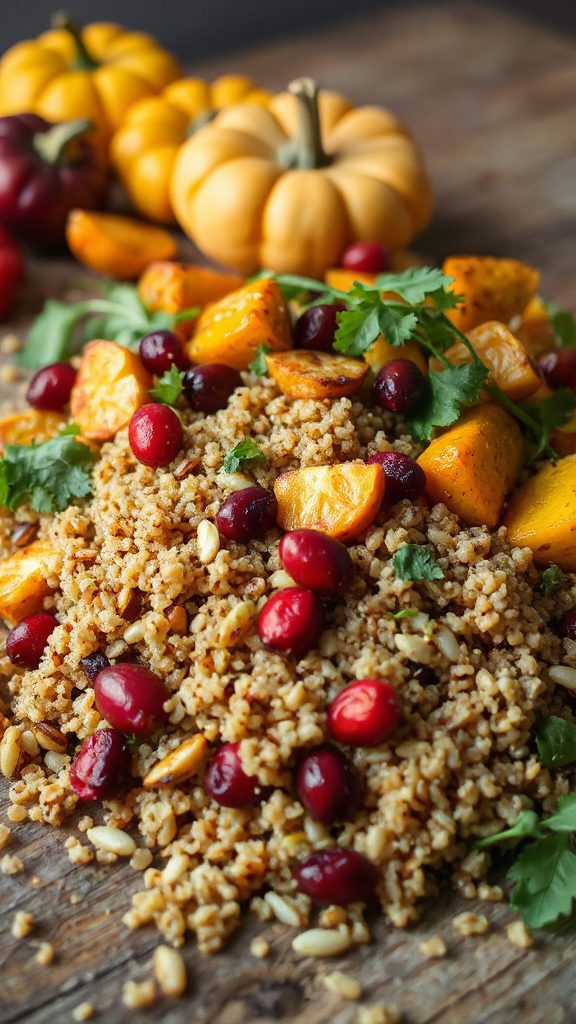 quinoa salad with cranberries