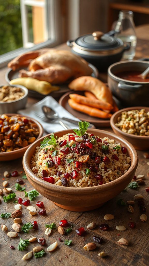 quinoa salad with dried fruits quinoa salad with dried fruits