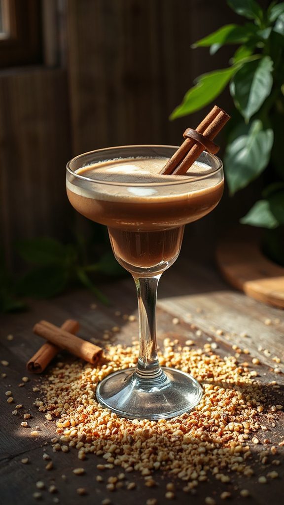 quirky quinoa cocoa cocktail