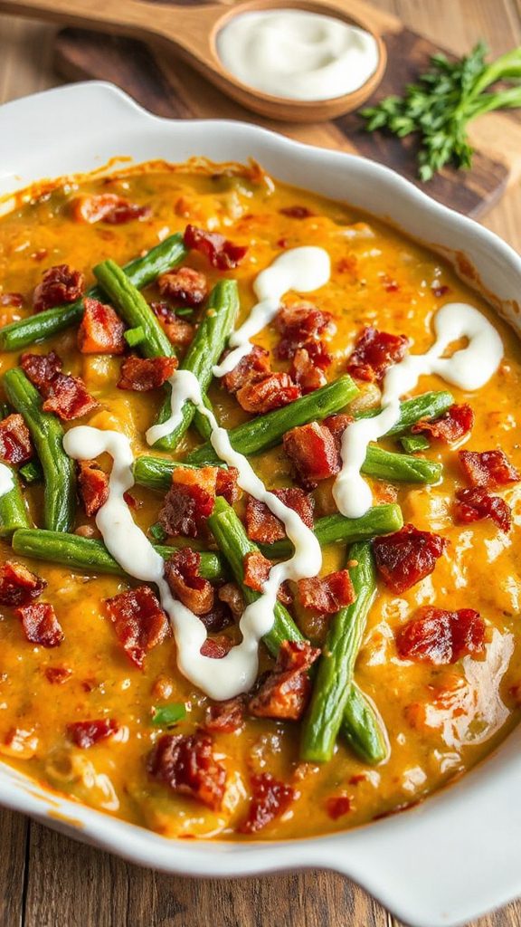 ranch flavored green bean casserole