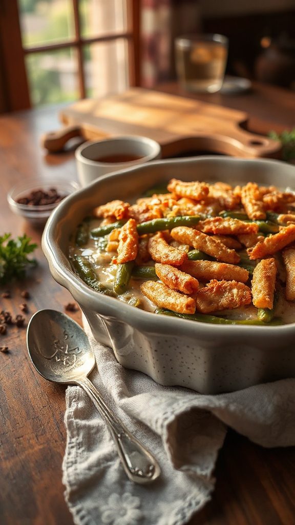 ranch flavored green bean casserole