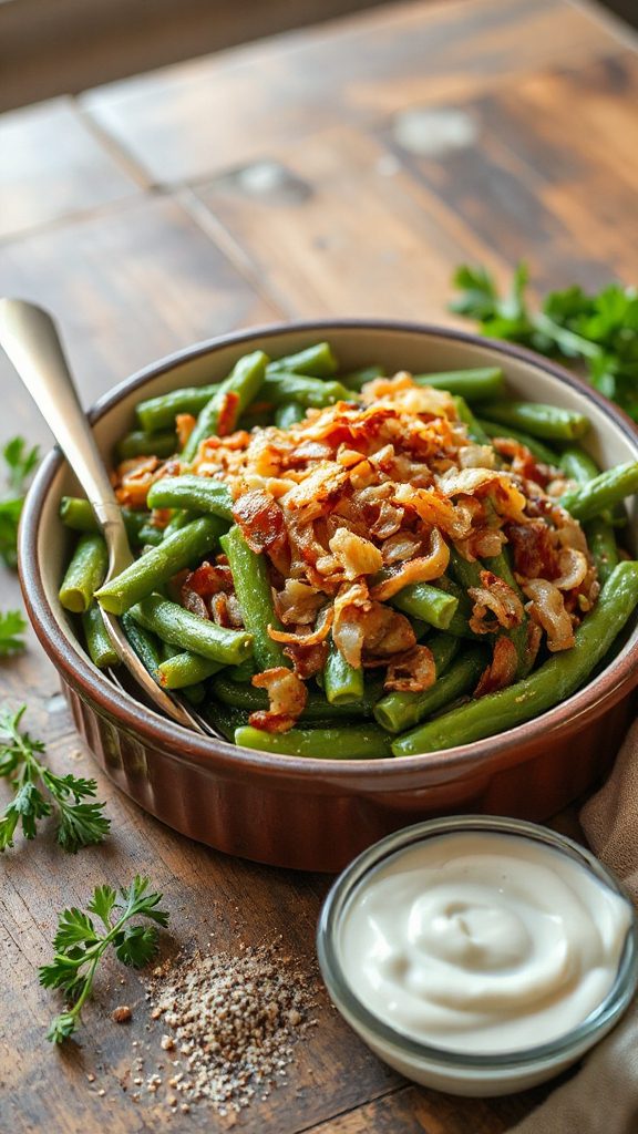 ranch green bean casserole