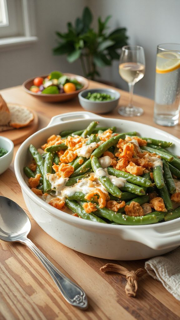 ranch green bean casserole recipe