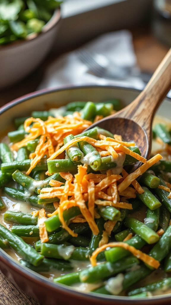 ranch green bean casserole recipe