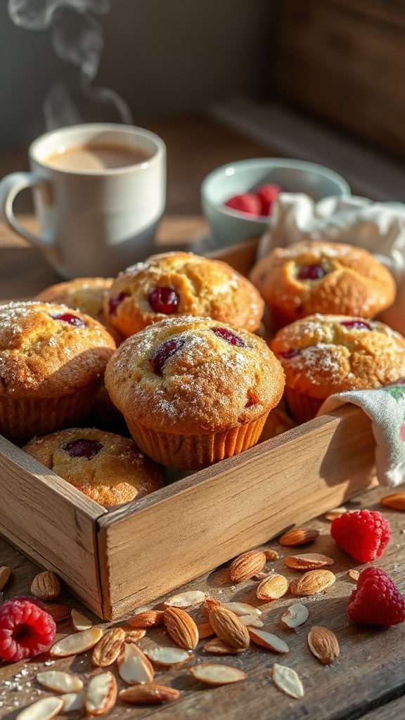 raspberry almond muffins recipe raspberry almond muffins recipe