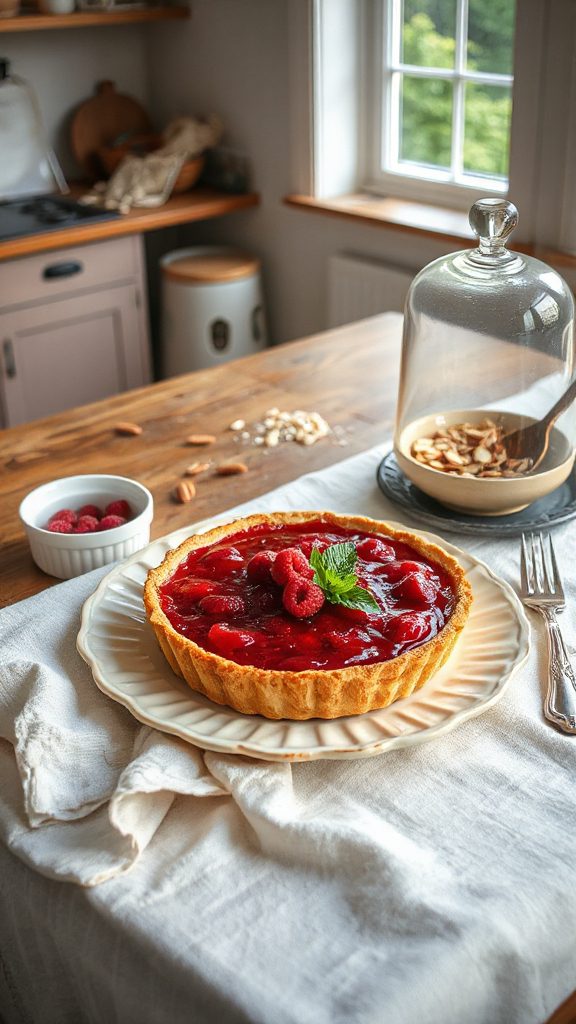 raspberry almond tart recipe raspberry almond tart recipe
