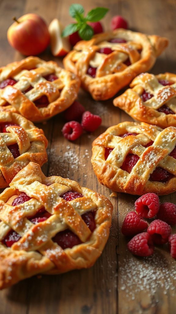 raspberry apple pie delight