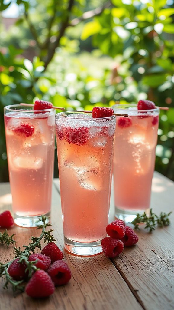 raspberry juniper summer cocktail raspberry juniper summer cocktail