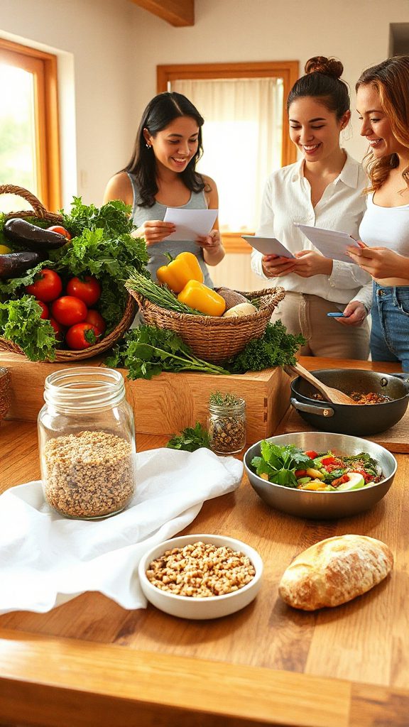 recipe swapping for dinner