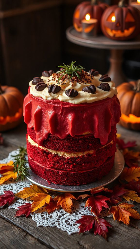 red velvet cake delight