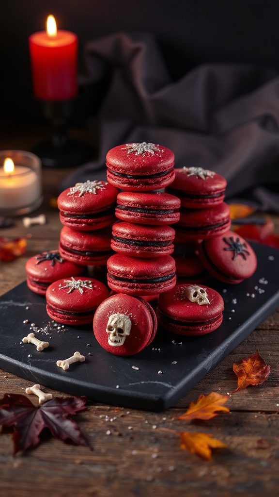 red velvet macaron delights red velvet macaron delights