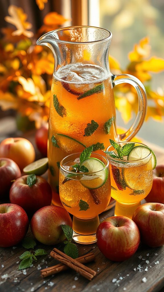 refreshing apple cider mojito refreshing apple cider mojito