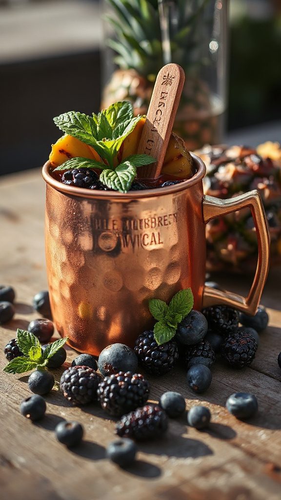 refreshing blackberry mezcal mule refreshing blackberry mezcal mule