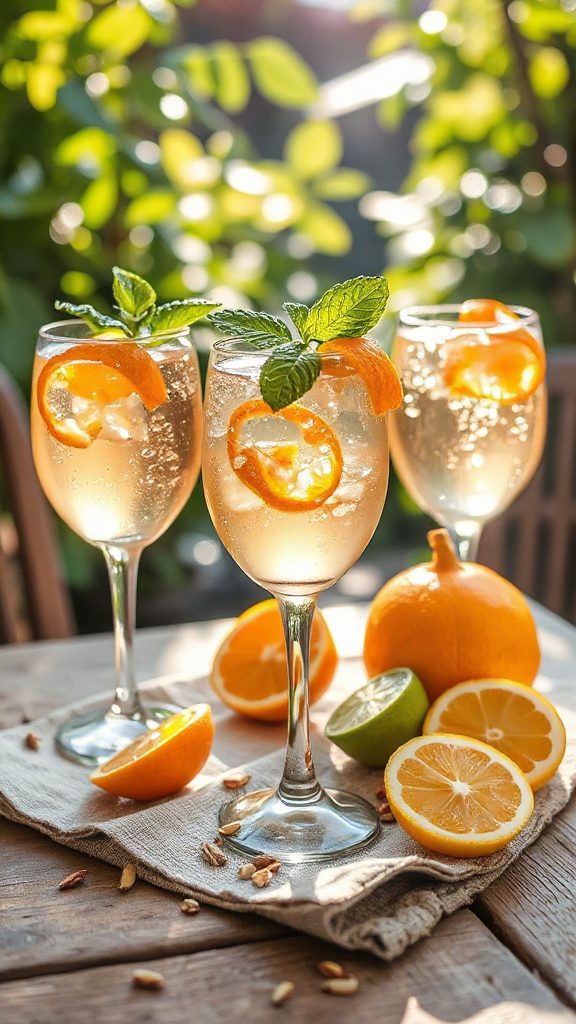 refreshing cardamom citrus cocktail