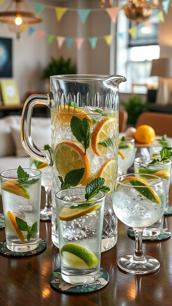 refreshing gin tonic pitcher refreshing gin tonic pitcher