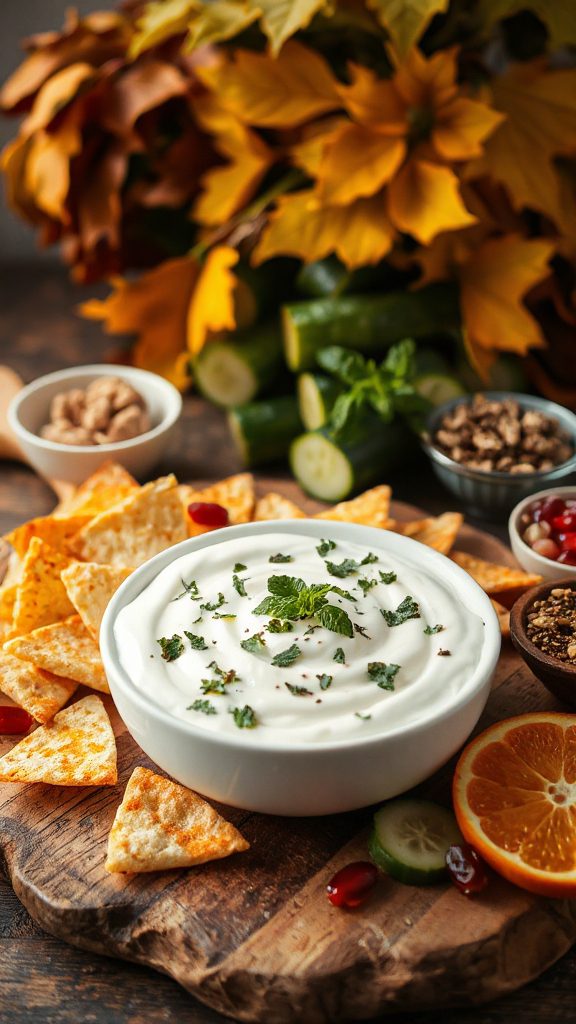 refreshing greek yogurt dip