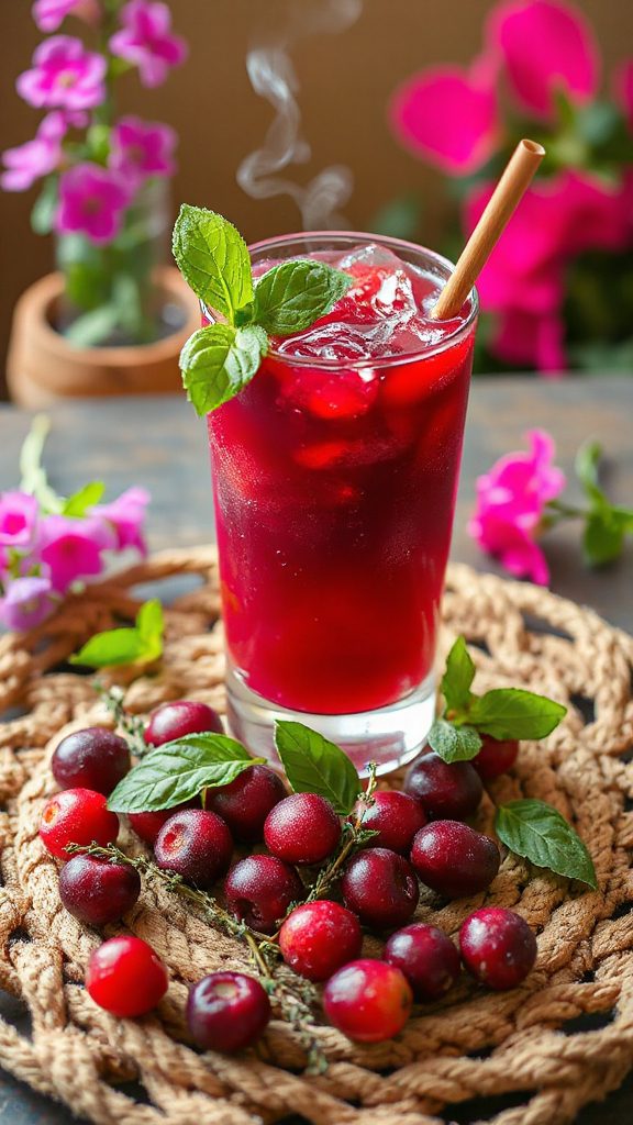 refreshing herbal cocktail recipe