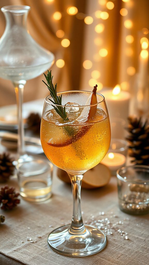 refreshing pear rosemary cocktail refreshing pear rosemary cocktail