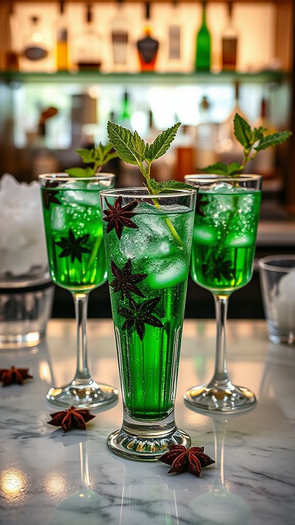 refreshing star anise cocktail