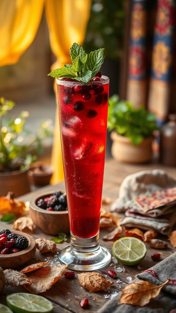 refreshing sumac mojito recipe
