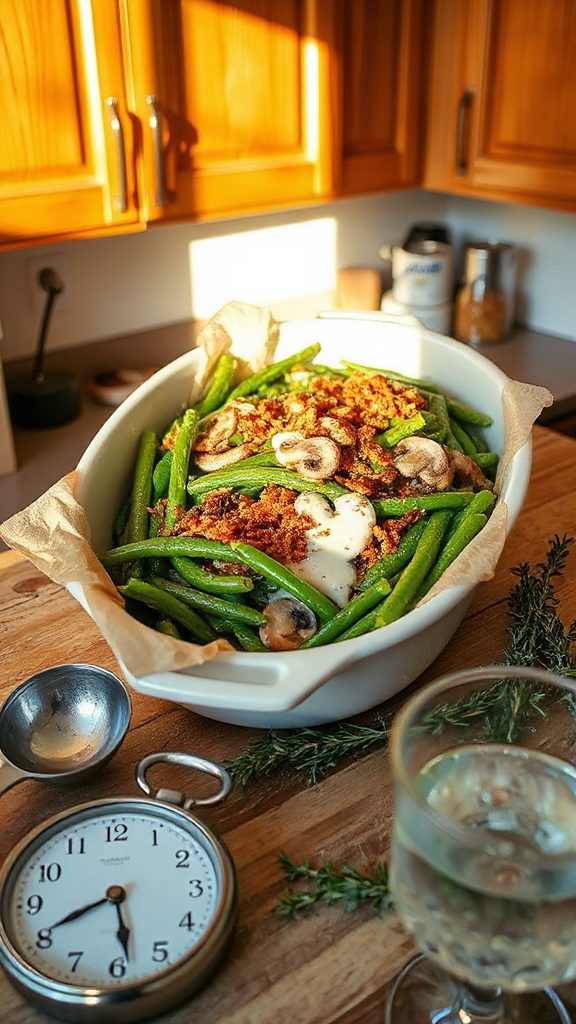 refrigerate before baking casserole