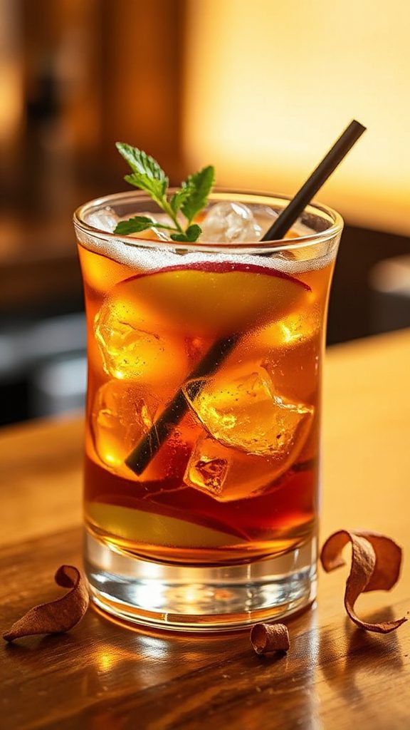 revitalizing apple ginger drink