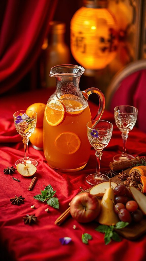 revitalizing autumn citrus punch