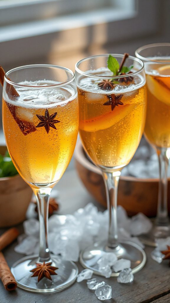 revitalizing cinnamon ginger cocktail