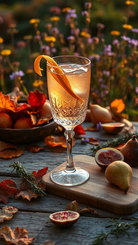 revitalizing citrus grappa cocktail