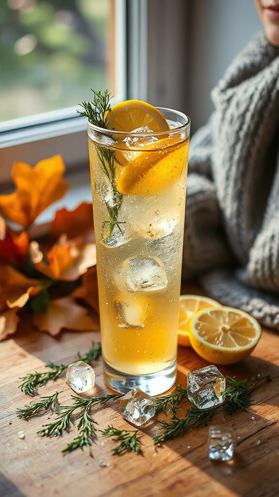 revitalizing dill lemon cocktail revitalizing dill lemon cocktail