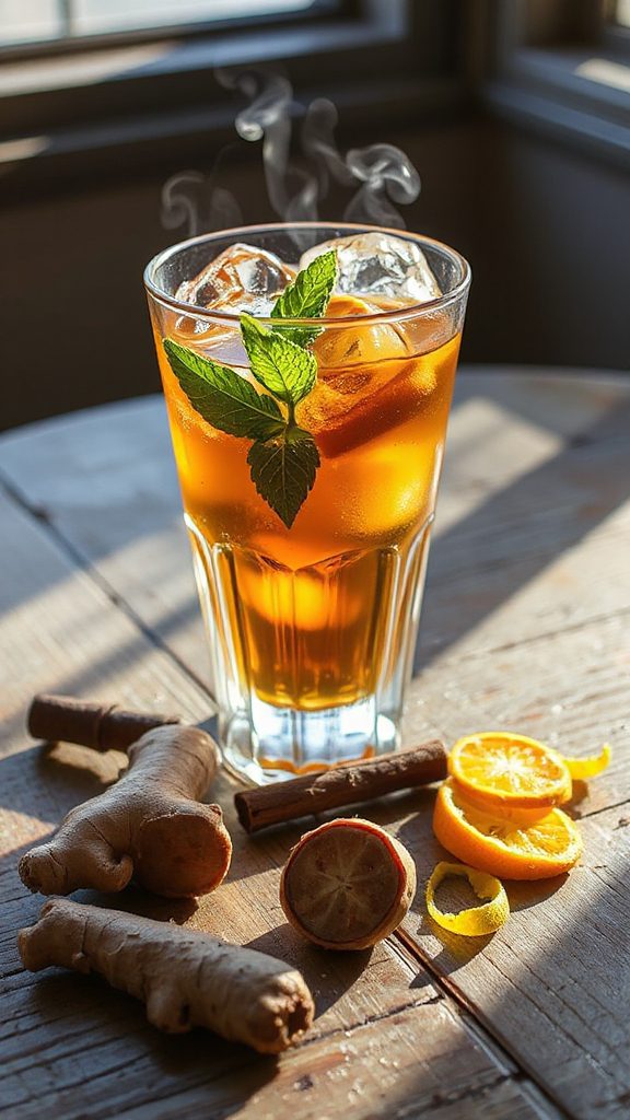 revitalizing ginger burdock julep