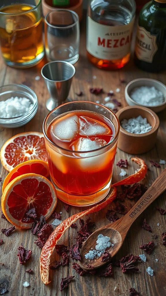 revitalizing grapefruit dulse cocktail
