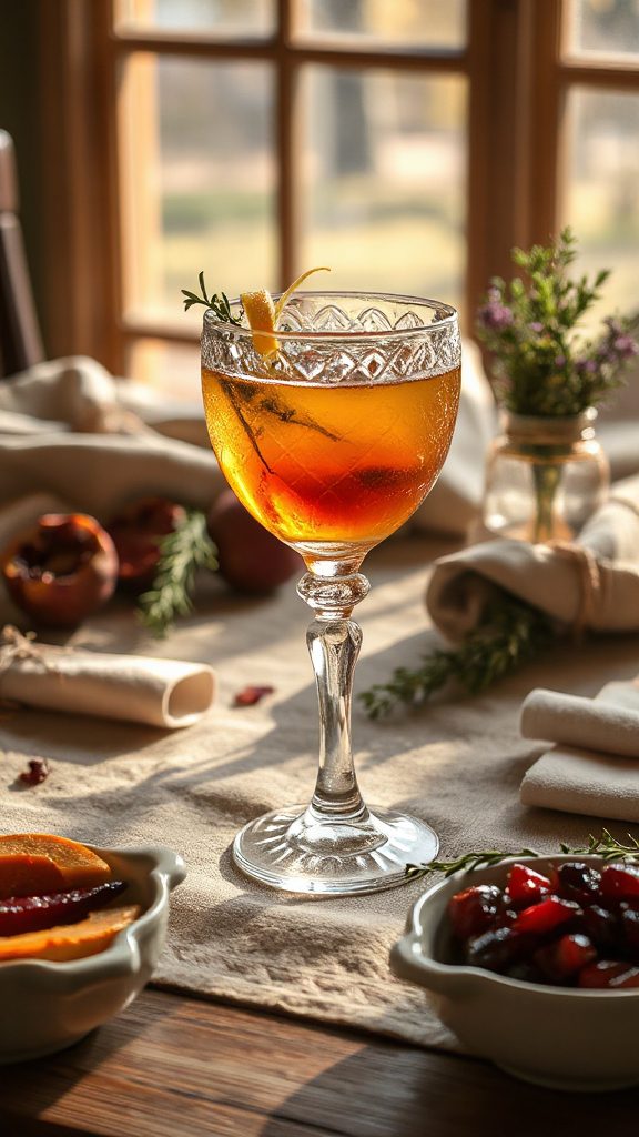 revitalizing herbaceous vodka lemonade