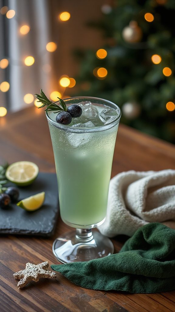 revitalizing herbal citrus cocktail