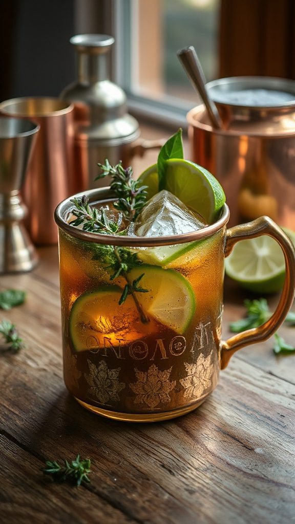 revitalizing herbal cocktail delight