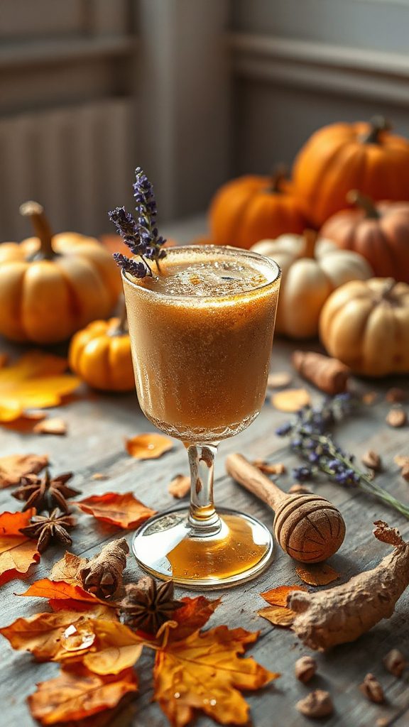 revitalizing lavender honey spritzer