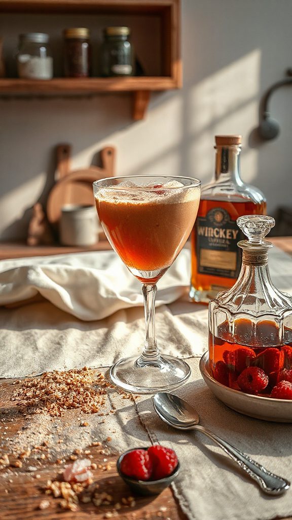 revitalizing raspberry cocoa drink