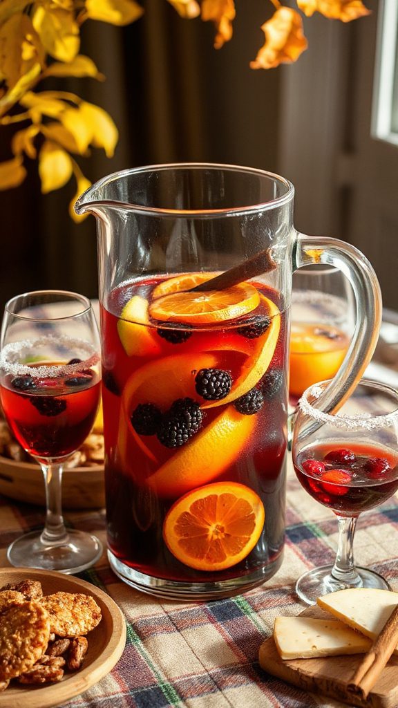 revitalizing spiced sangria spritzers revitalizing spiced sangria spritzers