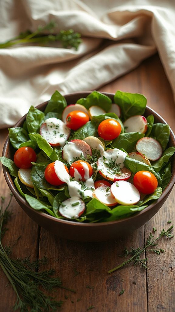 revitalizing spinach fennel salad