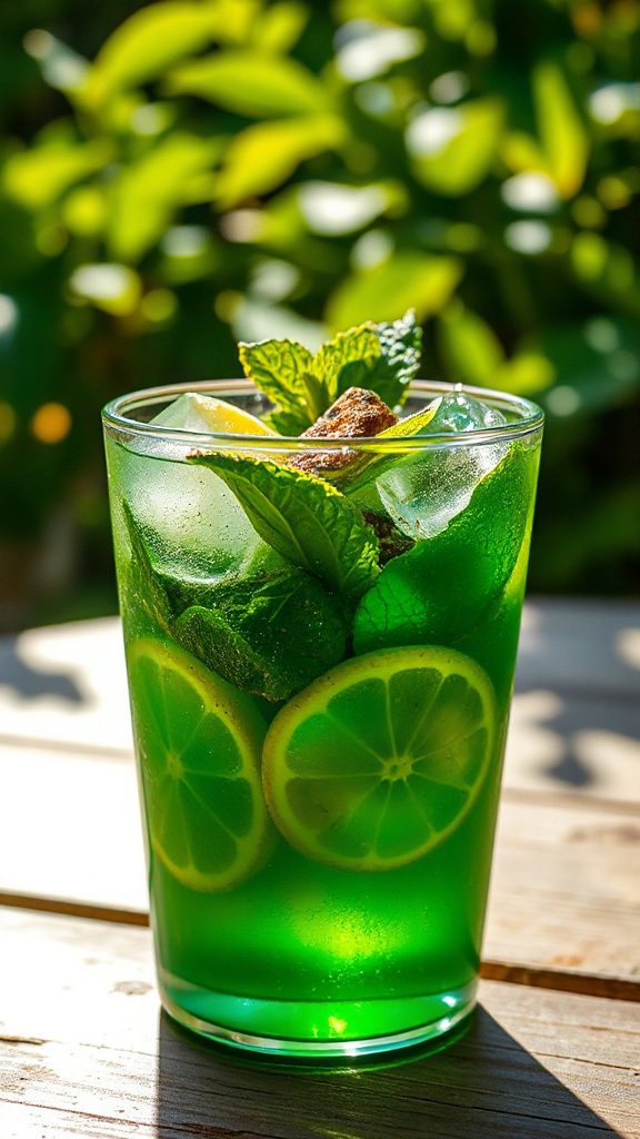 revitalizing twist on mojito