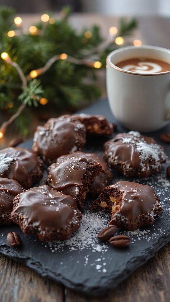 rich espresso chocolate cookies