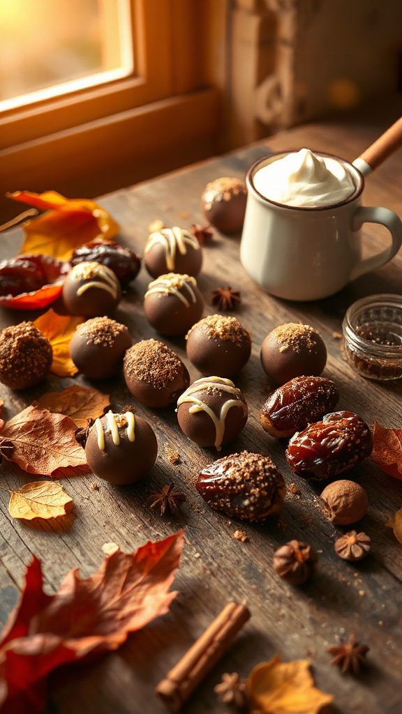 rich indulgent chocolate truffles