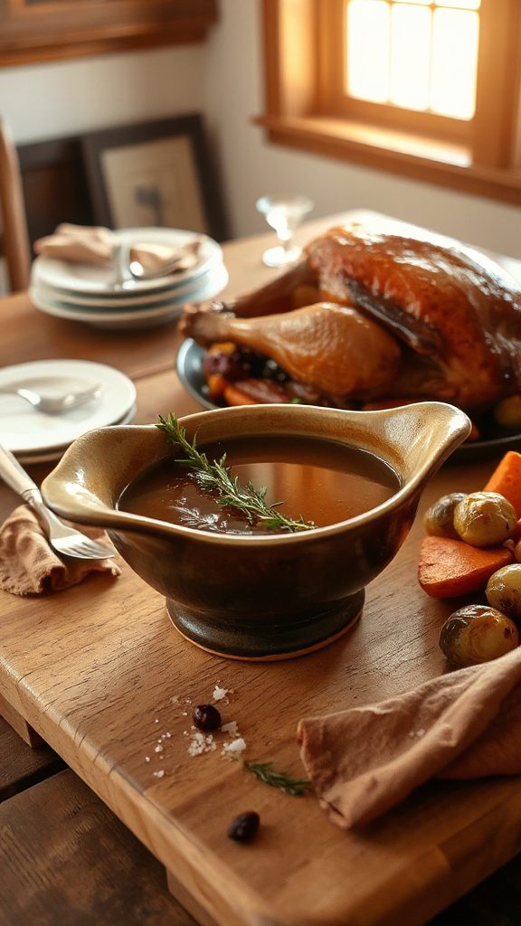 rich savory thanksgiving gravy