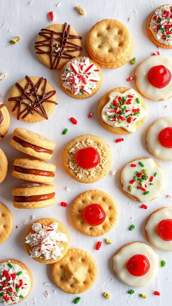 ritz cracker holiday treats