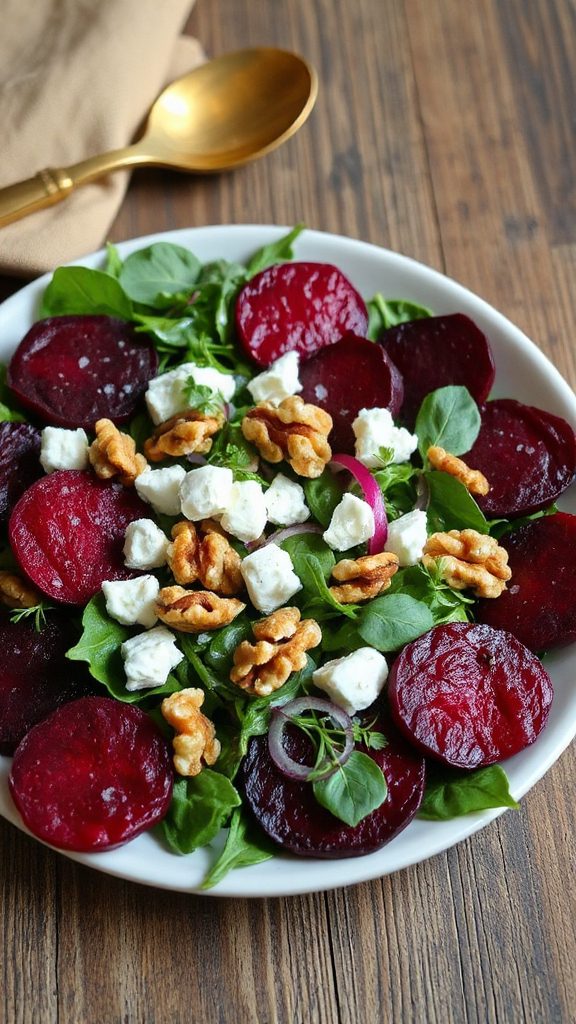 roasted beet goat cheese salad roasted beet goat cheese salad