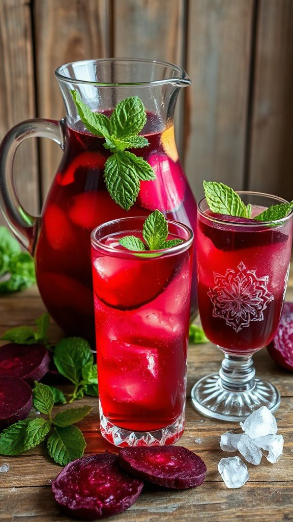 roasted beet rum punch