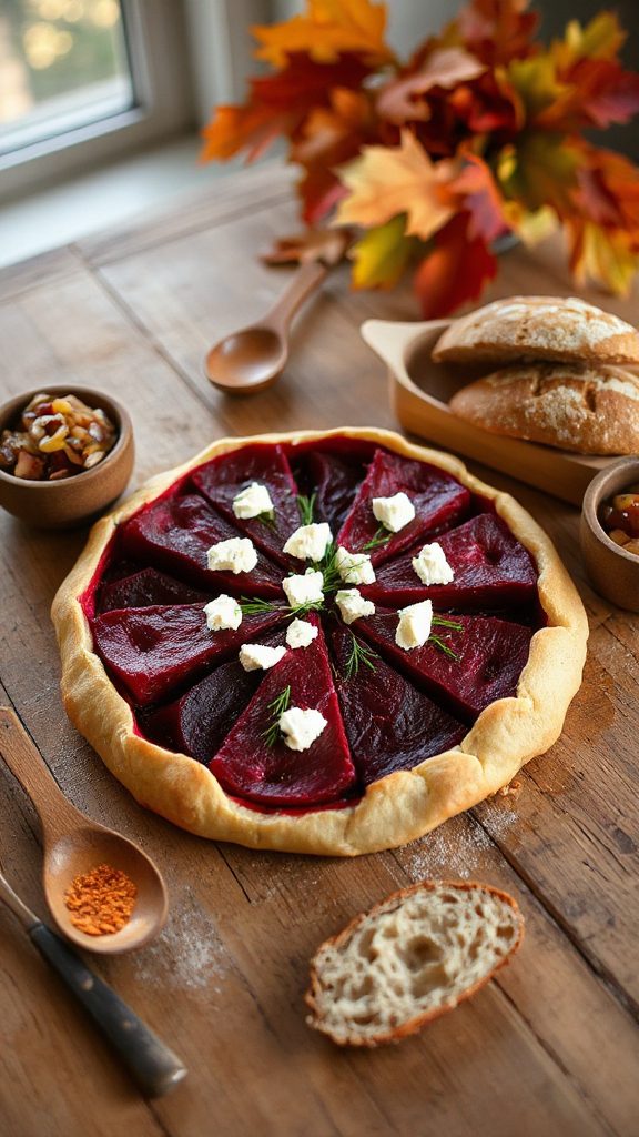 roasted beet tart recipe